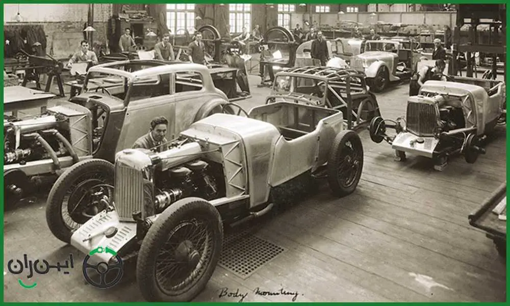 تاریخچه برند خودرو سازی استون مارتین