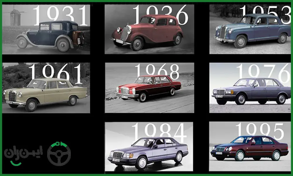 تاریخچه خودروهای شرکت مرسدس بنز